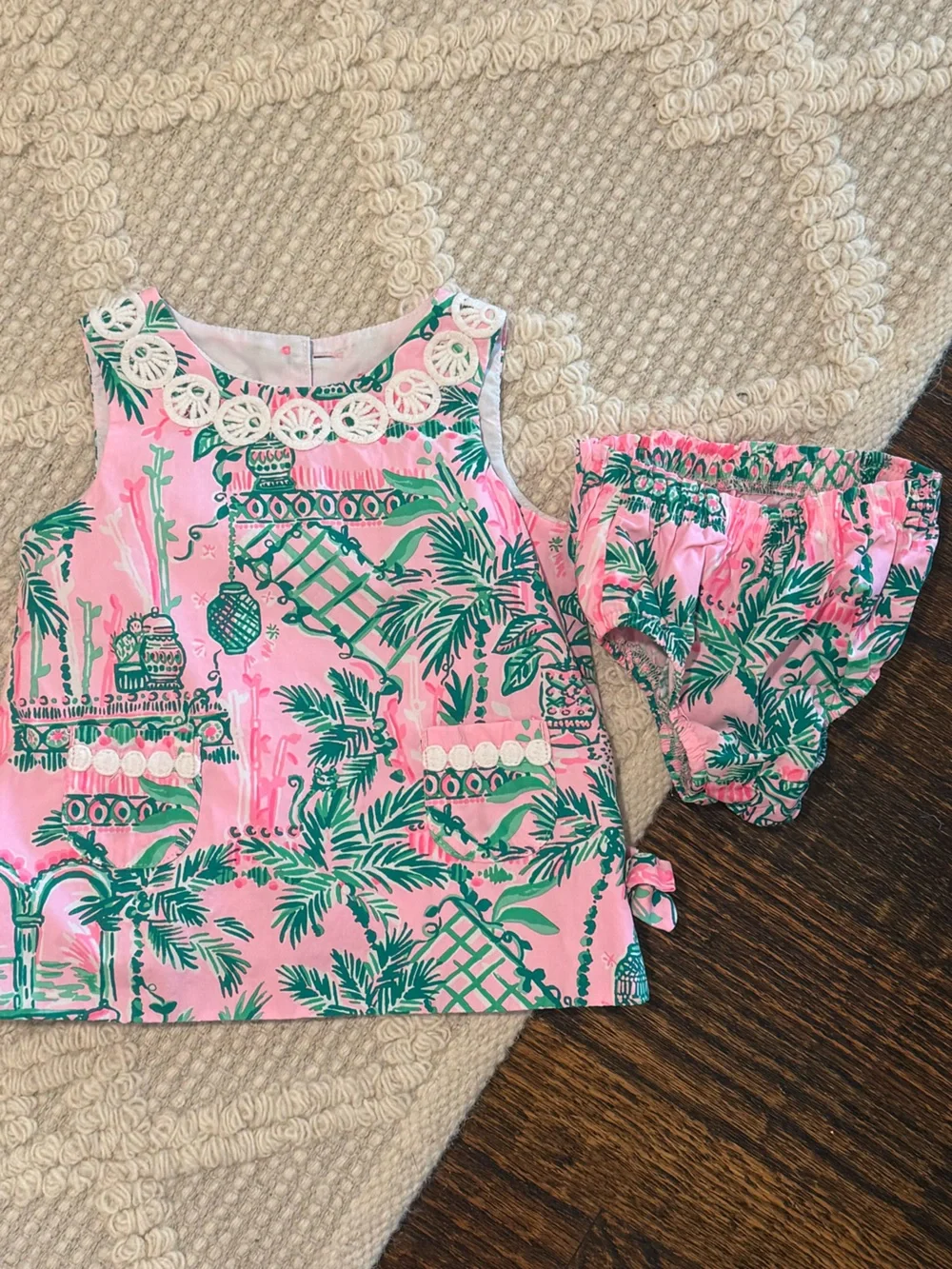 Lilly Pulitzer Dress with Bloomer - 3-6 months